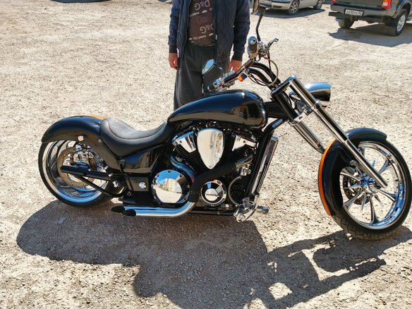 2002 Honda VTX 1800, чёрный, 970000 рублей