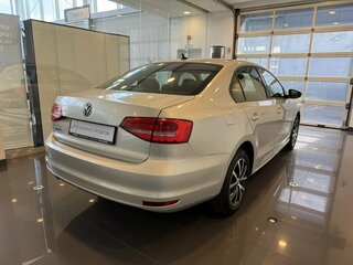 2015 Volkswagen Jetta VI Рестайлинг, бежевый, 1179000 рублей, вид 4