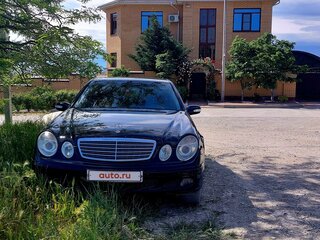 2003 Mercedes-Benz E-Класс 200 III (W211, S211), чёрный, 770000 рублей, вид 1