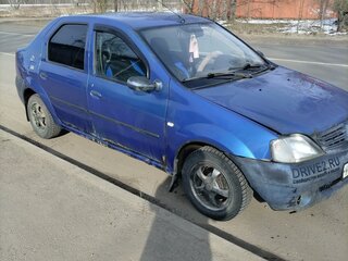 2007 Renault Logan I, синий, 320000 рублей, вид 5