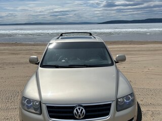 2003 Volkswagen Touareg I, золотистый, 950000 рублей, вид 4
