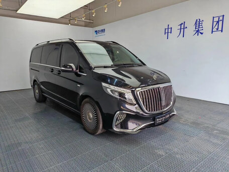 2022 Mercedes-Benz V-Класс Long 260 длинный III (W447) Рестайлинг, чёрный, 6300000 рублей, вид 2