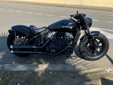 2018 Indian Scout, чёрный, 1350000 рублей, вид 2