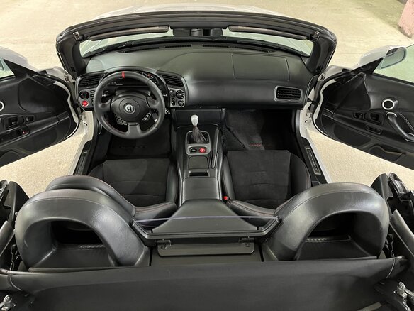 2001 Honda S2000 I (AP1), белый - вид 9