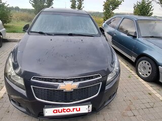 2012 Chevrolet Cruze I, чёрный, 590000 рублей, вид 1