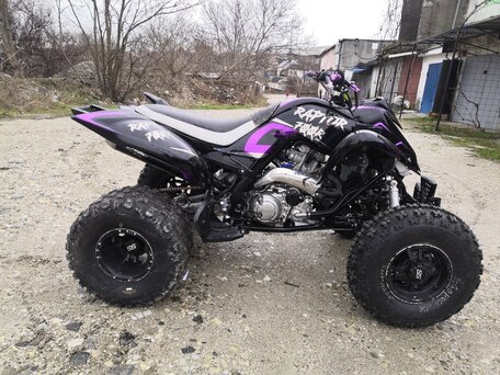 2008 Yamaha Raptor YFM700, чёрный, 600000 рублей, вид 3