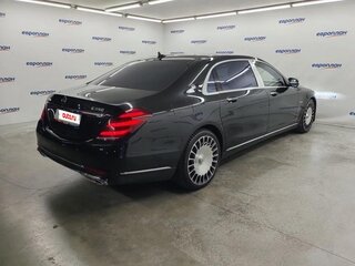 2017 Mercedes-Benz Maybach S-Класс 450 I (X222) Рестайлинг, чёрный, 3815000 рублей, вид 3