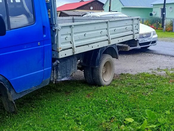 1997 ГАЗ ГАЗель (3302), синий, 220000 рублей - вид 3