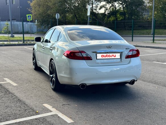 2013 Infiniti M M37 IV, белый - вид 6