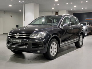 2010 Volkswagen Touareg II, чёрный, 1700000 рублей, вид 1