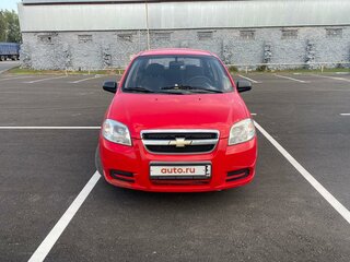 2010 Chevrolet Aveo I Рестайлинг, красный, 380000 рублей, вид 1