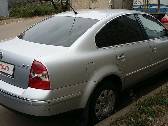 2003 Volkswagen Passat B5 Рестайлинг, серебристый