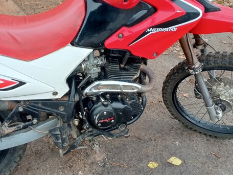 2018 Motoland XR250 Enduro, красный, 65000 рублей, вид 2