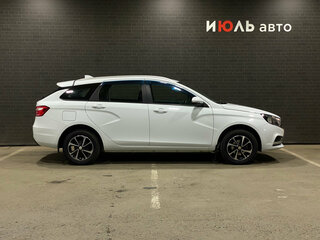 2019 Lada (ВАЗ) Vesta SW I, белый, 900000 рублей, вид 4