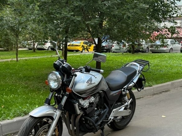 2004 Honda CB 400 Super Four, серебристый, 350000 рублей - вид 6