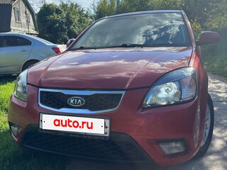 2011 Kia Rio II Рестайлинг, красный, 600000 рублей, вид 3