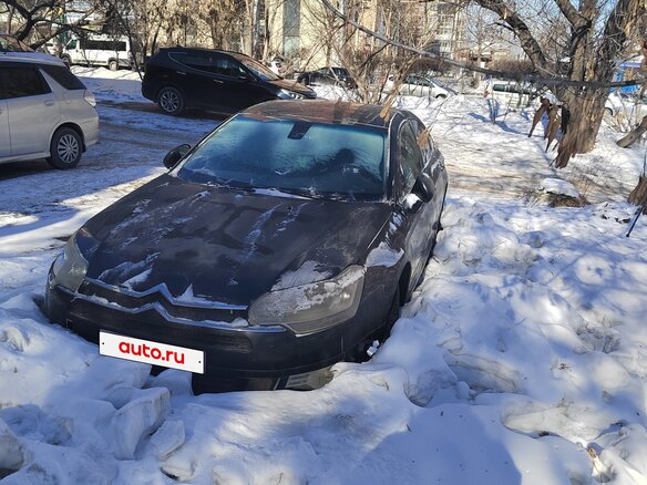 2009 Citroen C5 II, чёрный, 320000 рублей