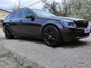 2008 Mercedes-Benz C-Класс 200 CDI III (W204), чёрный, 1255000 рублей, вид 1