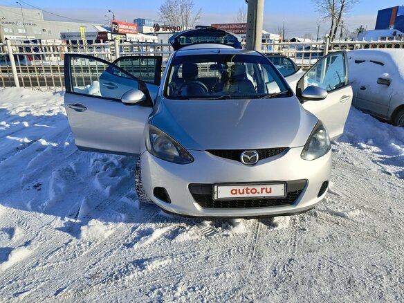 2008 Mazda Demio III (DE), серый, 610000 рублей - вид 2