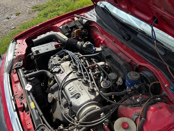 1990 Honda Civic IV, красный, 600000 рублей - вид 11