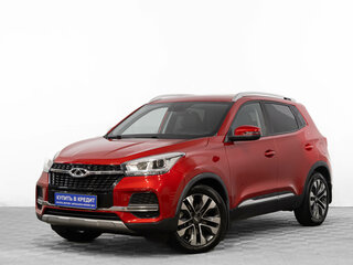 2021 Chery Tiggo 4 I Рестайлинг, красный, 1349000 рублей, вид 3