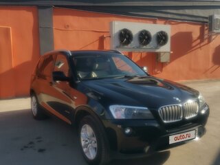 2013 BMW X3 28i xDrive II (F25), чёрный, 2050000 рублей, вид 3