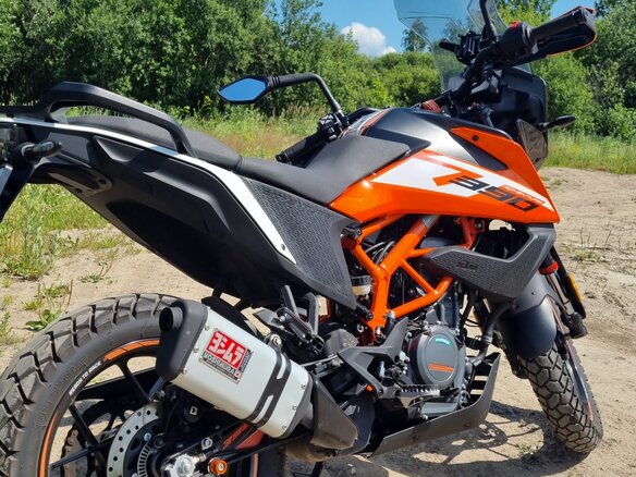 2023 KTM 390 Adventure, оранжевый, 599000 рублей - вид 2