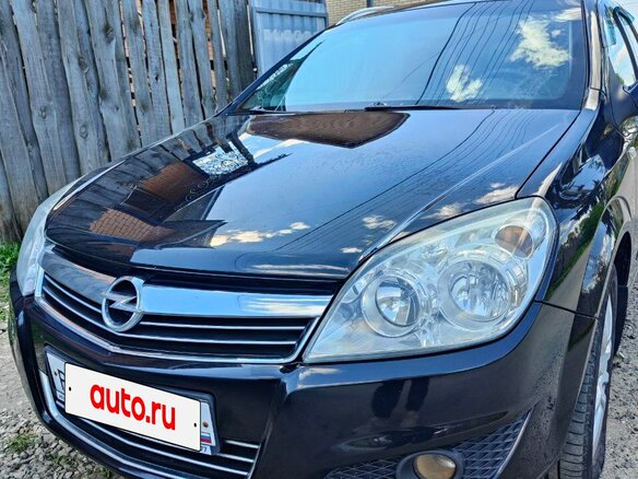 2008 Opel Astra H Рестайлинг, чёрный, 490000 рублей - вид 3