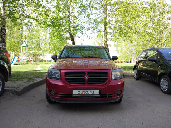 2007 Dodge Caliber I, красный
