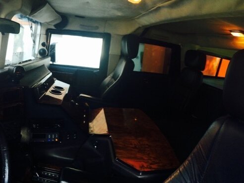 1995 Hummer H1, чёрный - вид 8