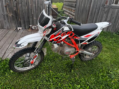 2023 Kayo Basic TT125, оранжевый, 75000 рублей, вид 3