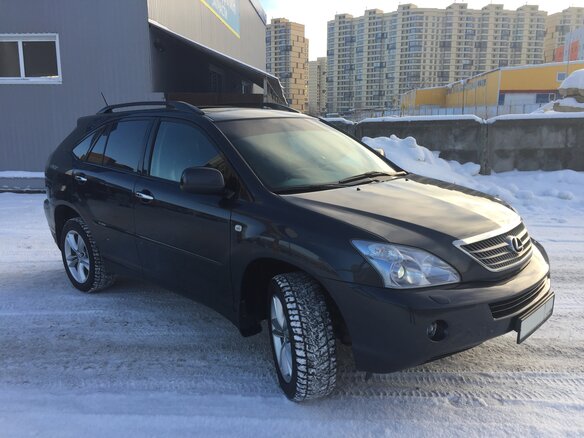2008 Lexus RX 400h II Рестайлинг, серый - вид 1