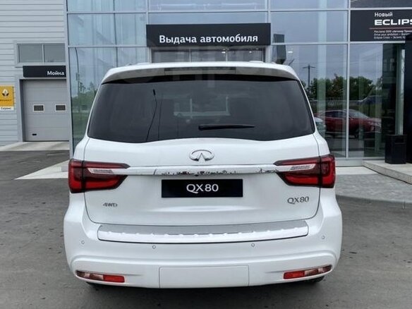 2018 Infiniti QX80 I Рестайлинг 2, белый, 5290000 рублей - вид 12