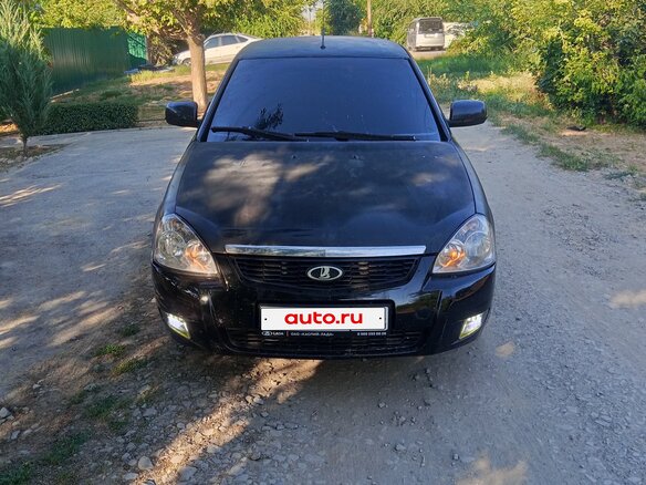 2007 Lada (ВАЗ) Priora I, чёрный, 222222 рублей - вид 1