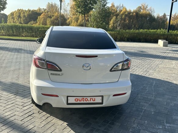 2012 Mazda 3 II (BL) Рестайлинг, белый, 1355000 рублей - вид 10