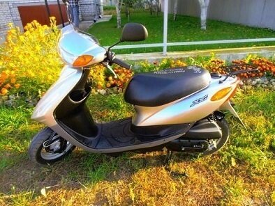 2012 Yamaha Jog, серебристый, 105000 рублей, вид 2