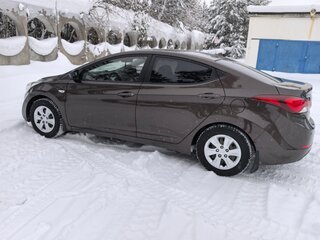 2015 Hyundai Elantra V (MD) Рестайлинг, коричневый, 1260000 рублей, вид 4