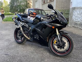 2005 Yamaha YZF600R Thundercat, чёрный, 650000 рублей, вид 1