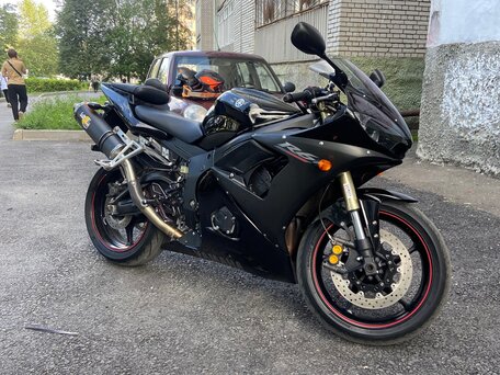 2005 Yamaha YZF600R Thundercat, чёрный, 650000 рублей, вид 1