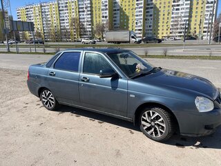 2014 Lada (ВАЗ) Priora I Рестайлинг, синий, 500000 рублей, вид 3