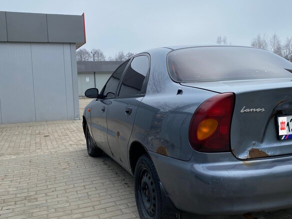 2008 Chevrolet Lanos I, серый, 100000 рублей - вид 3