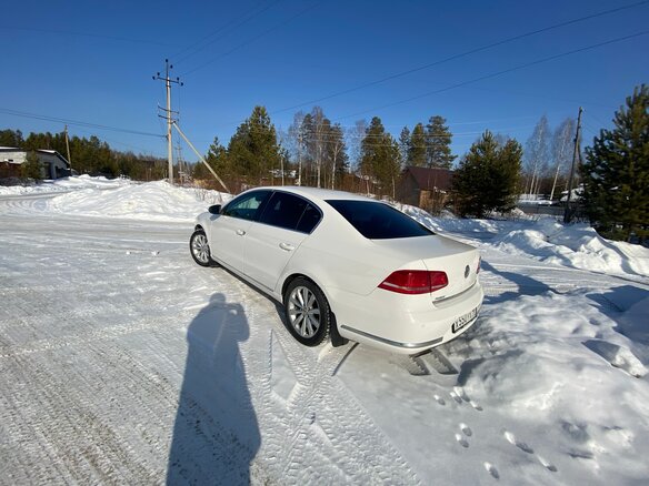 2012 Volkswagen Passat B7, белый, 1320000 рублей - вид 8
