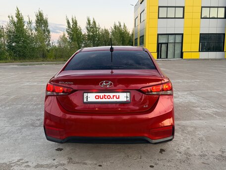 2017 Hyundai Solaris II, красный, 1070000 рублей, вид 5