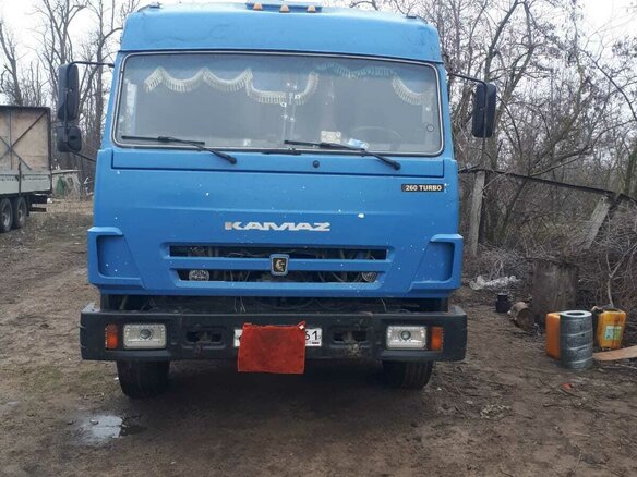 2002 КамАЗ 53215, синий, 1750000 рублей - вид 4