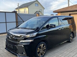 2017 Toyota Vellfire II Рестайлинг, чёрный, 3600000 рублей, вид 1