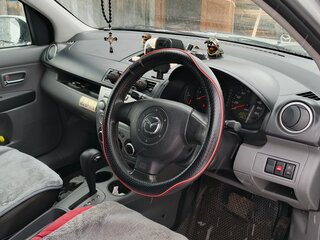 2006 Mazda Demio II (DY) Рестайлинг, серый, 300000 рублей, вид 4