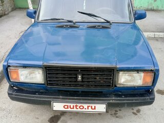 2008 Lada (ВАЗ) 2107, зелёный, 165000 рублей, вид 1