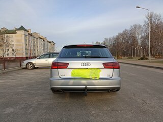 2015 Audi A6 IV (C7) Рестайлинг, серебристый, 2000000 рублей, вид 3