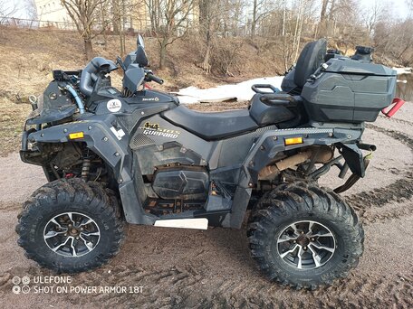 2020 Stels ATV-800 Guepard Trophy, чёрный, 650000 рублей, вид 3