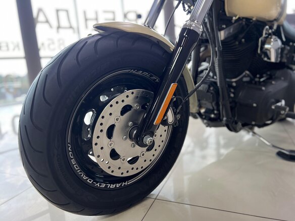 2014 Harley-Davidson Fat Bob, бежевый - вид 12